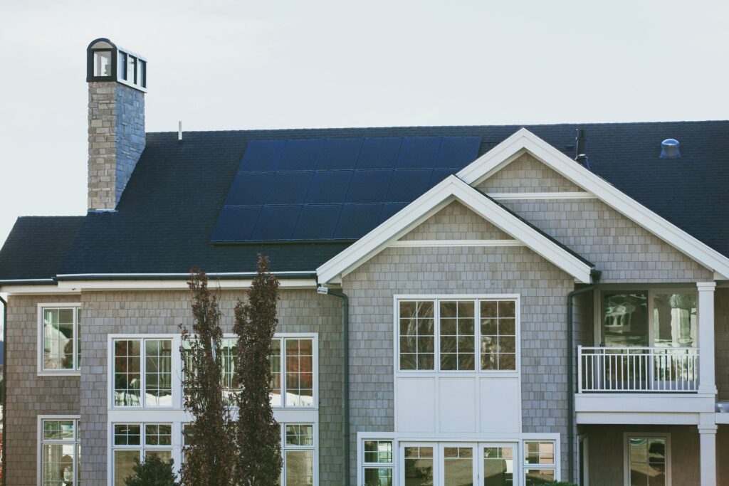 roofing with solar panels