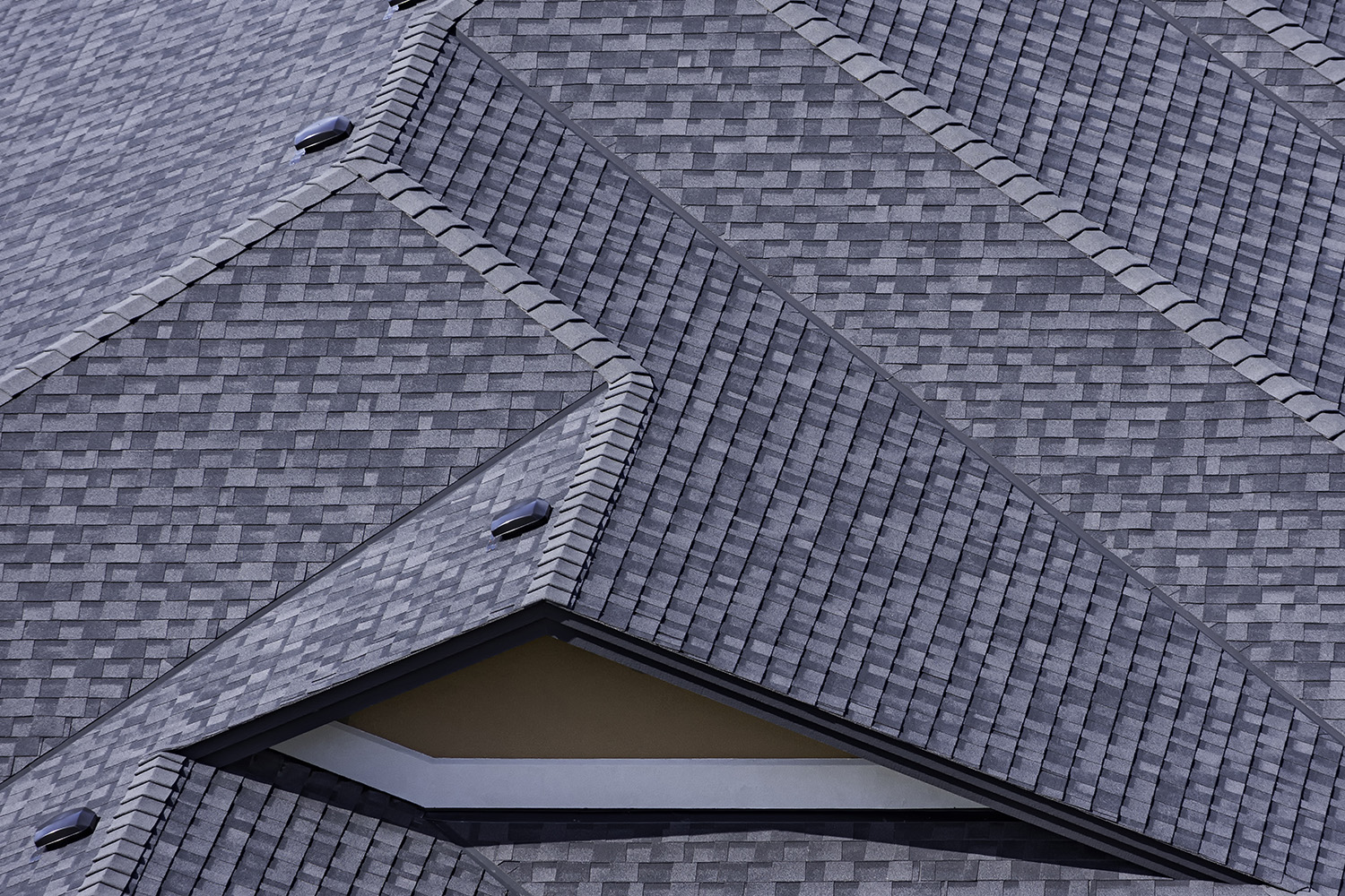 Architectural asphalt shingles